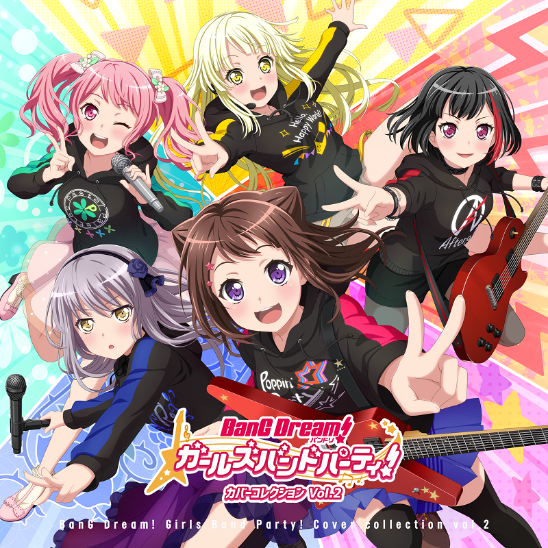 Mini Journal Book BanG Dream Series Cover Image Girls Band Party
