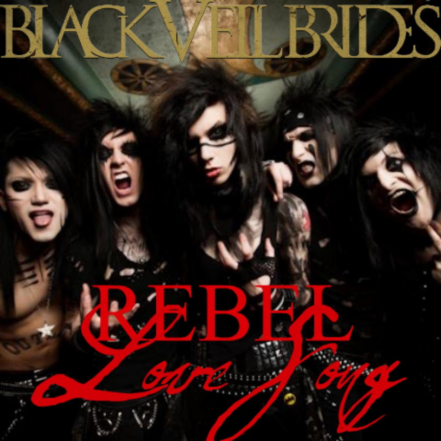 Блэк их с. Rebel Love Song Black Veil Brides. Rebels группа. Black Veil Brides обложка. Andy Biersack Rebel Love Song.