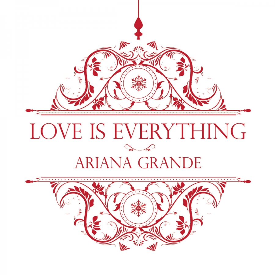 Ariana loves. Everything is Love. Ariana grande Love is everything. Snow in California.