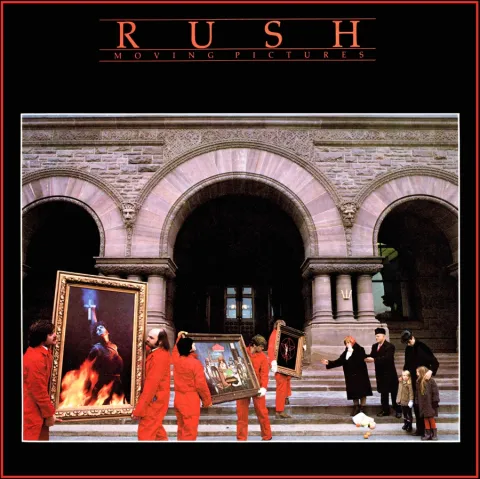 rush moving pictures album cover meaning